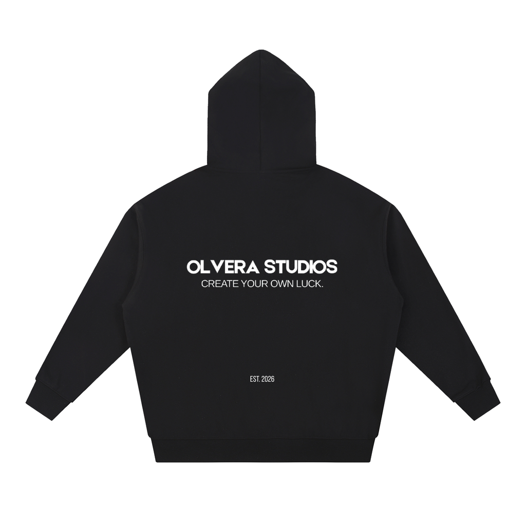 Essential Heavyweight Hoodie Black